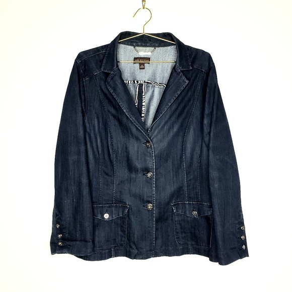 dana buchman denim jacket